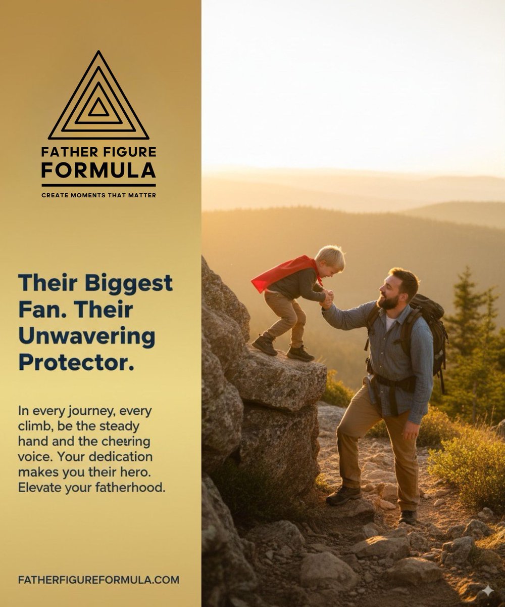 🌟 Every child deserves a hero — and that hero is you. 💖 Be their guide, their mentor, their forever legend.
#FatherFigureFormula #SuperDad #DadInAction