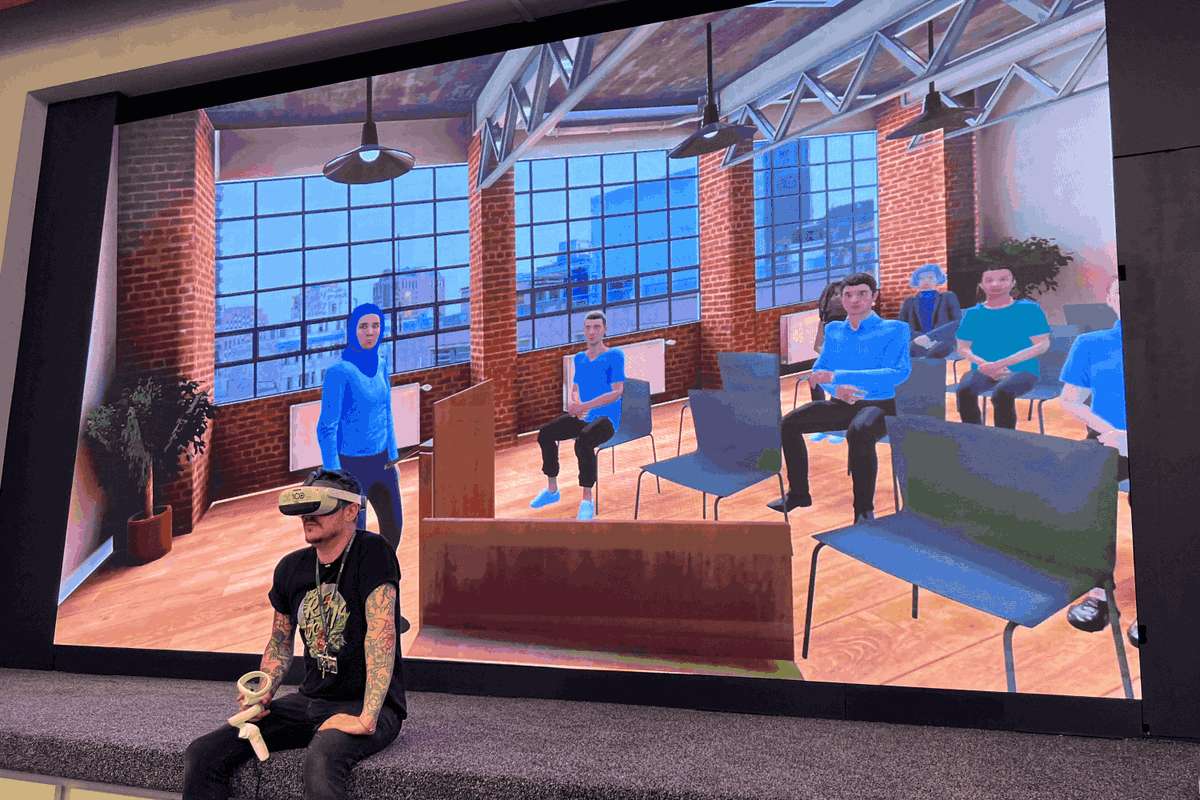 rocheav73's tweet photo. 🚨 New #WOLFVISION Case Study Alert! 🚨
ℹ️ @oaklandscollege #iCollaborate space combines the #Cynap Pro with a stunning 6m LED wall, intelligent ceiling microphones, professional PTZ cameras, and integrated VR capability for immersive, next-generation learning and #collaboration...
✍ https://t.co/ExAixL9yq8
@WolfVision_EU x @HIKVISIONUK x @QSYS_AVC x @Sennheiser x @btechavmounts x @Extron
#avtweeps #project #college #vr #immersivespace