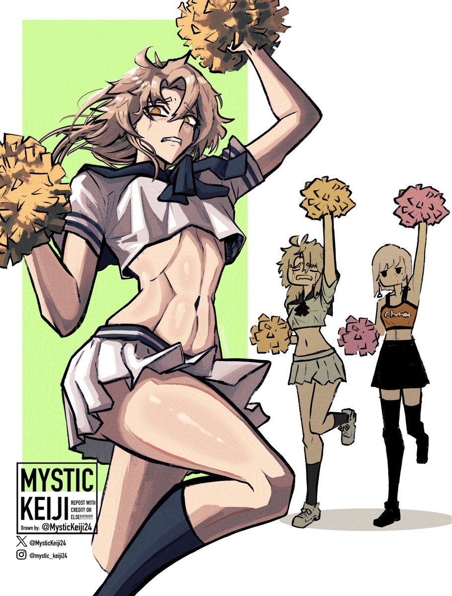 Cheerleader Fami!!!! GO GO GO!!!

#chainsawman #チェンソーマン