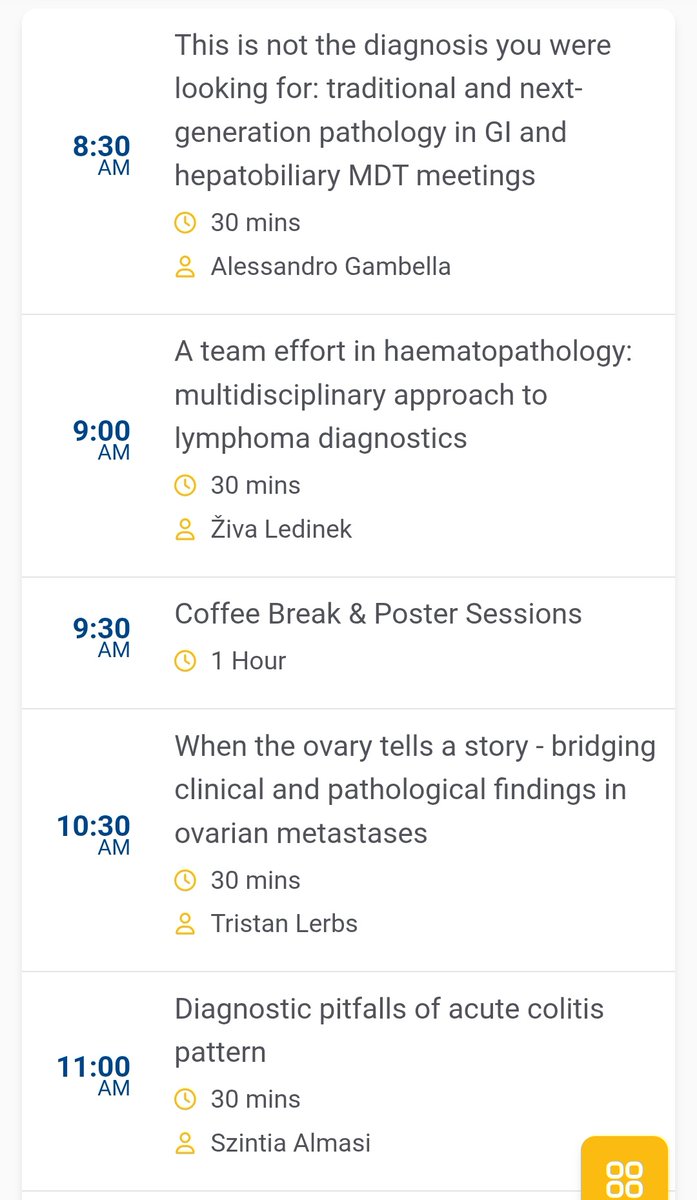 📢 Join us for the final morning of the #ESPcongress and discuss the role of pathologists in the multidisciplinary tumour board meetings 🔬💙 🇦🇹 #ESPtrainee #ESPalumni <a href="/ESP_Pathology/">European Society of Pathology (ESP)</a> <a href="/ozgurcaneren_/">Özgür Can Eren</a> <a href="/AllyGambella/">Alessandro Gambella</a> <a href="/zivaledinek/">Živa Ledinek</a> <a href="/AlmasiSzintia/">Almási Szintia</a>