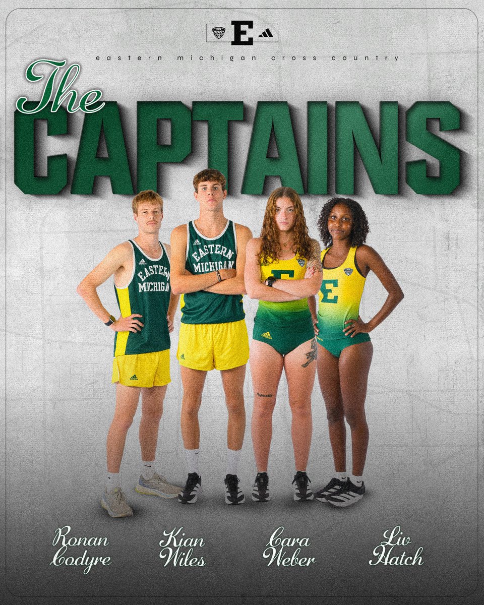 Your 2025 Cross Country Captains!👏

#EMUEagles | #ChampionsBuiltHere🥇