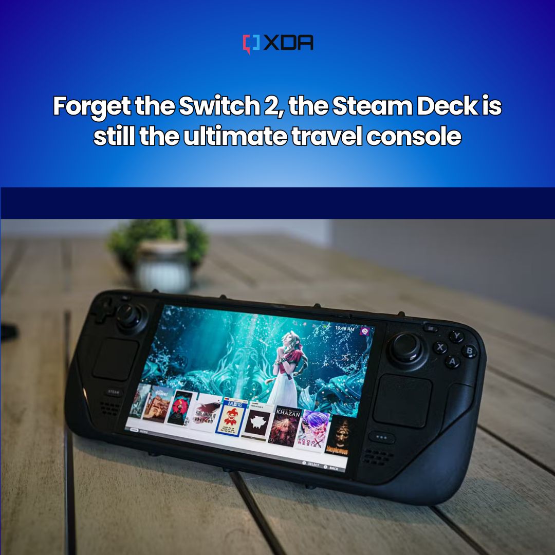 Switch 2 might be shiny, but the Deck is still the king of road trips.

xda-developers.com/i-turned-my-st…