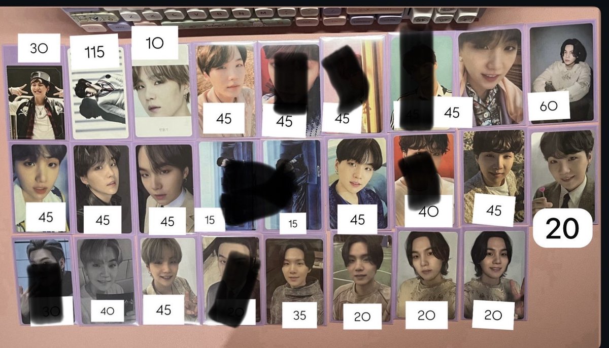 steezkstore's tweet photo. Os cards do bts disponíveis do desapego <3 suga yoongi https://t.co/r89F5wQmFh