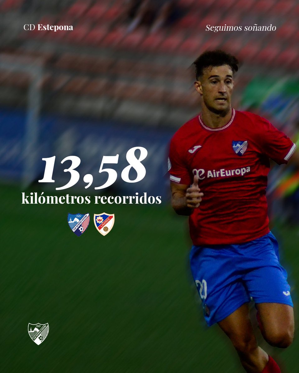 CDEstepona's tweet image. 🥵 El hombre que más kilómetros hizo en el #EsteponaLinares

𝟭𝟯,𝟱𝟴 𝗸𝗺 hizo @danirotxa9 en el partido del sábado

#SeguimosSoñando