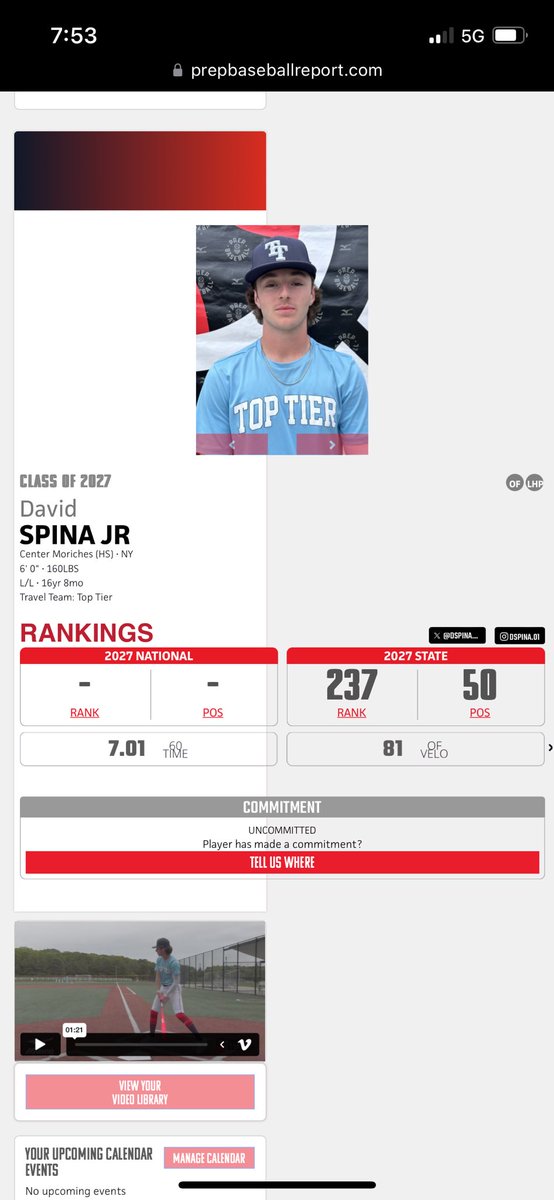 PBR updated ranking (end of summer 25’)
<a href="/TopTierAviators/">Top Tier Aviators LI NY</a> 
<a href="/PrepBaseballNY/">Prep Baseball New York</a> 
<a href="/axcessbaseball/">Axcess Baseball LI</a>