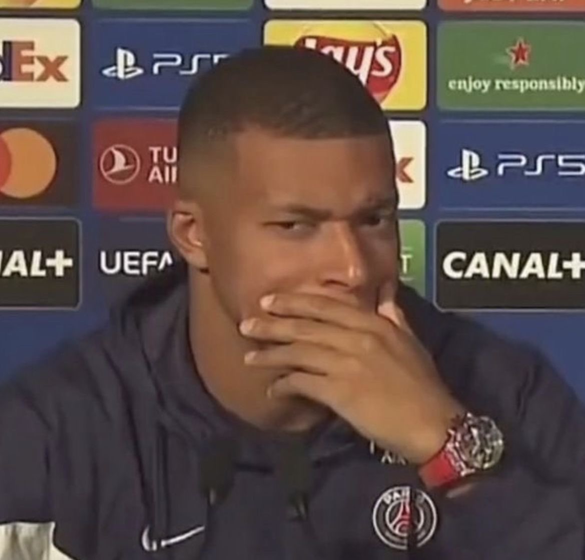 That goal? A straight up hand job.