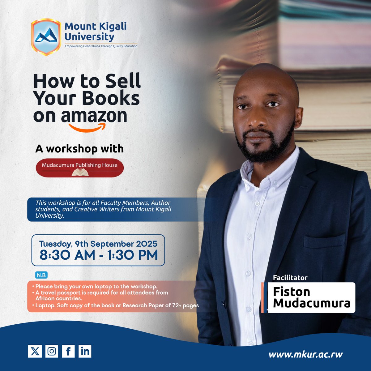 Mount Kigali University Library tweet media