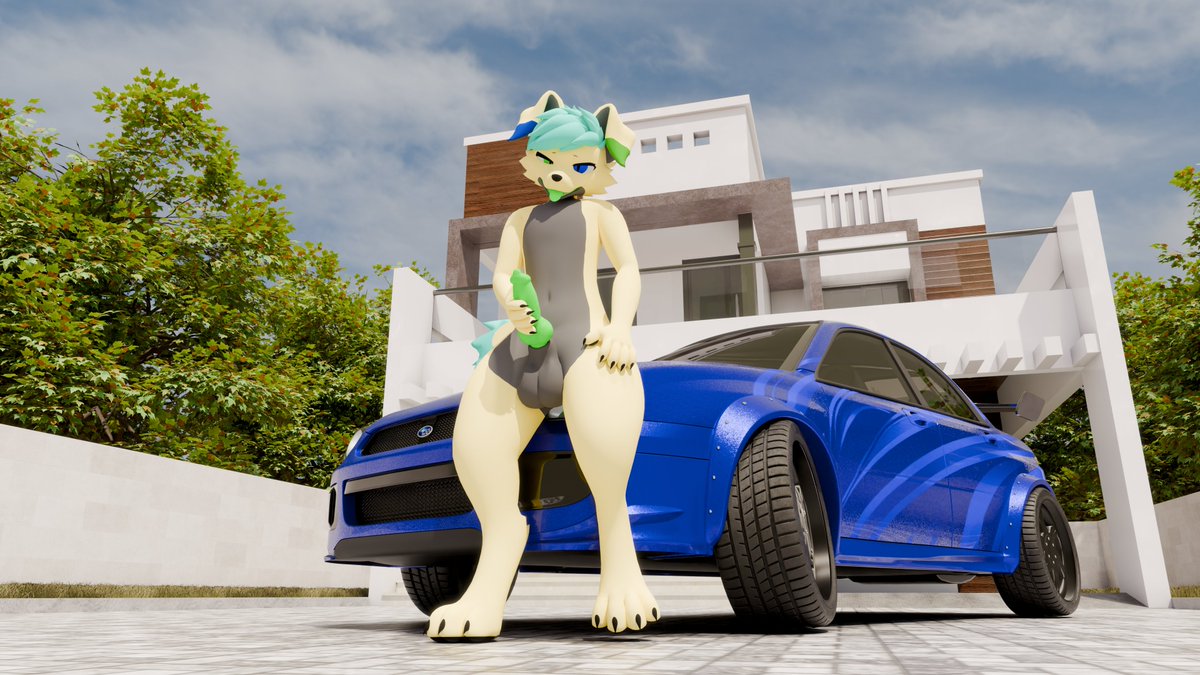 Just a lil jerk in the driveway~ (I'm the jerk)