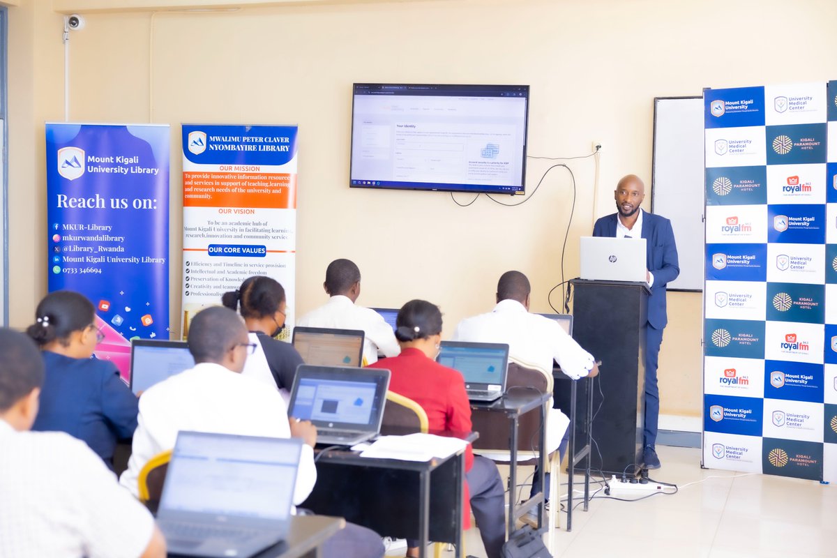 Mount Kigali University Library tweet media
