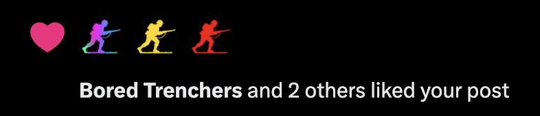 Remember those little soldier toys from when we were little? Imagine 1000 of us on the blockchain 😅 Soldiers will eventually deploy capital.