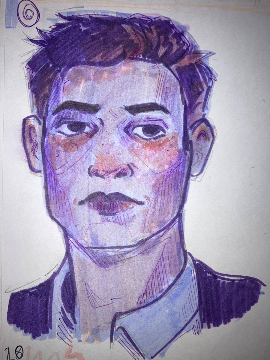 New favourite tyler steele drawing of all time! I fear i ate with the colours a little