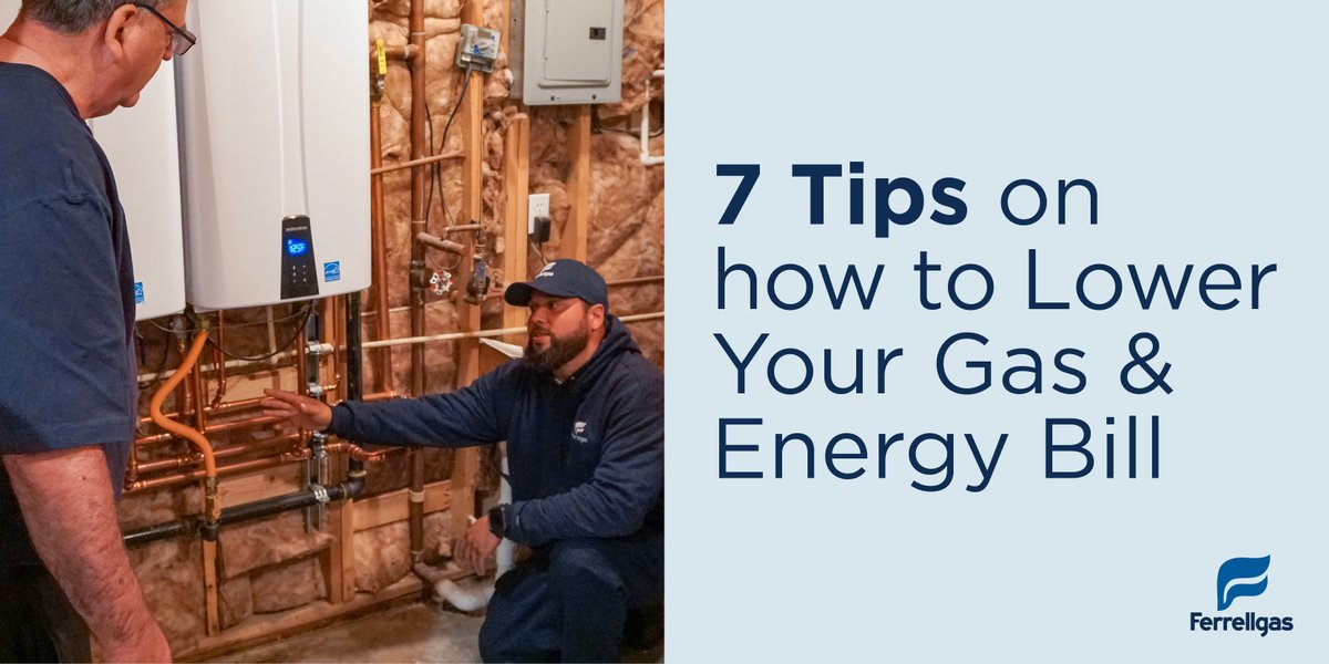 Ferrellgas's tweet photo. By implementing energy-saving practices, you not only save money but also contribute to a more sustainable future. Here's a list of changes you can begin incorporating today for immediate savings opportunities – https://t.co/BVrne9xQ7H. #PropaneTips #FuelLifeSimply https://t.co/efJjwKmPz7