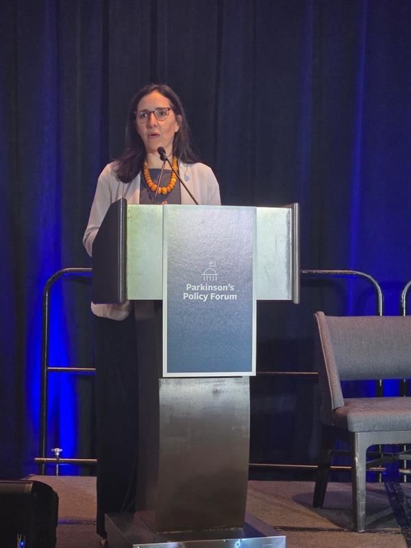 We’re proud to be here in Washington D.C. with more than 250 advocates, sponsoring the 2025 Parkinson’s Policy Forum. The Parkinson's Foundation calls on Congress to accelerate progress toward better treatments and cures for Parkinson’s disease — the fastest-growing neurological