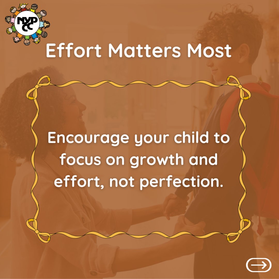 NYPCC1's tweet image. This week’s #TeachableTuesday is about Setting Realistic Expectations. 

Help your child value effort for confidence &amp;amp; less anxiety. Progress over perfection! 🏆 

#NYPCC #CaringForTheCommunity #CelebrateEffort #ParentingTools #BackToSchoolTips #KidsWellness #TeachableTuesday