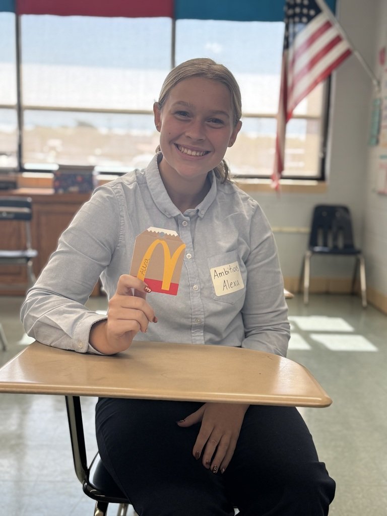 Congratulations to Alexa Heffner for getting the calculus math problem of the week correct!!!  It was a challenging problem, so way to be resilient!!!