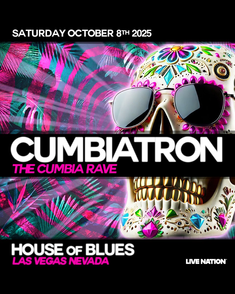 Back by Popular Demand! 🔥 Get ready to groove at Cumbiatron--the world's best cumbia dance party.  👉 Tickets on sale this Friday @ 10 AM!