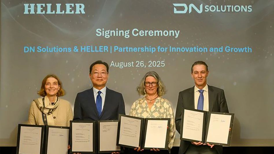 A new era in machine tool manufacturing: <a href="/dnsolutionsusa/">DN Solutions America</a> acquires HELLER. Learn how the two companies will form a strong global player with technological depth and expertise in machine tool manufacturing:buff.ly/Uk9cF1j #tmdmag #medtech #manufacturing #dnsolutions #heller
