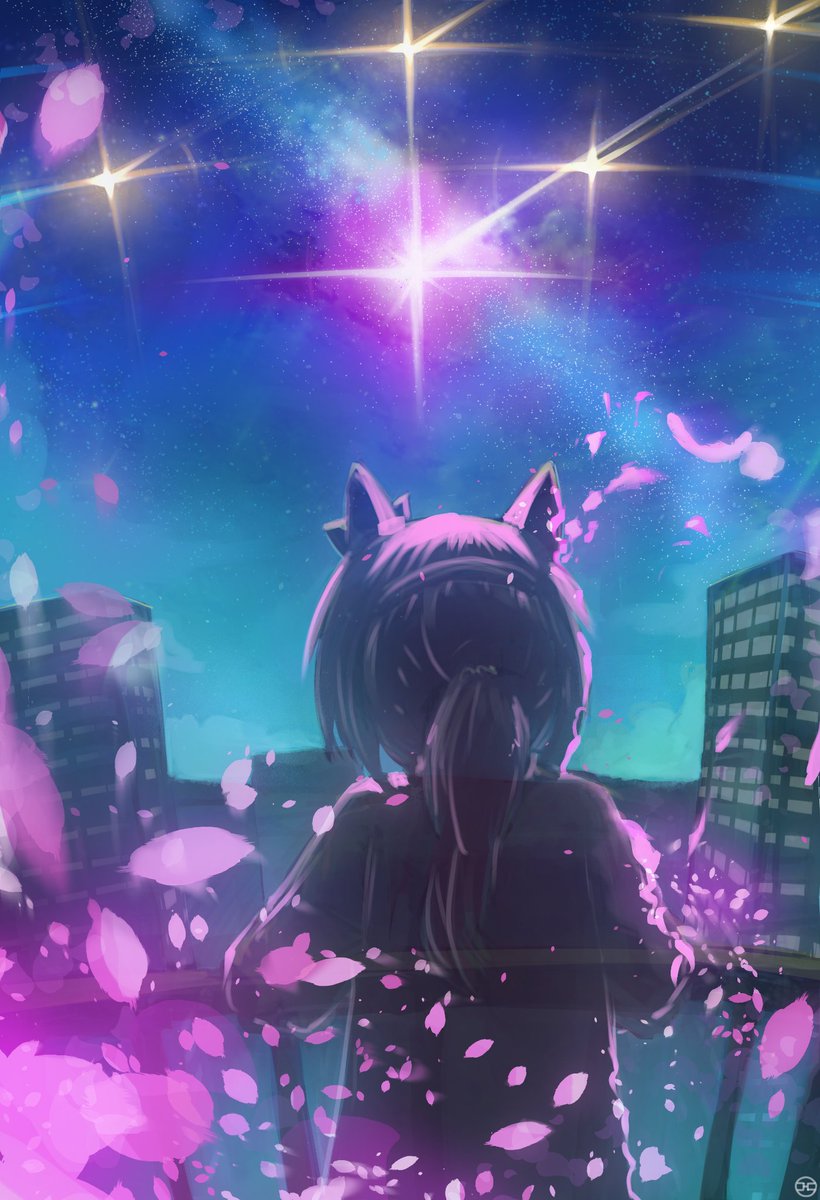 ChinSuwannasing's tweet photo. Beautiful Ending #ウマ娘 #umamusume #haruurara https://t.co/usEWOMhbOm