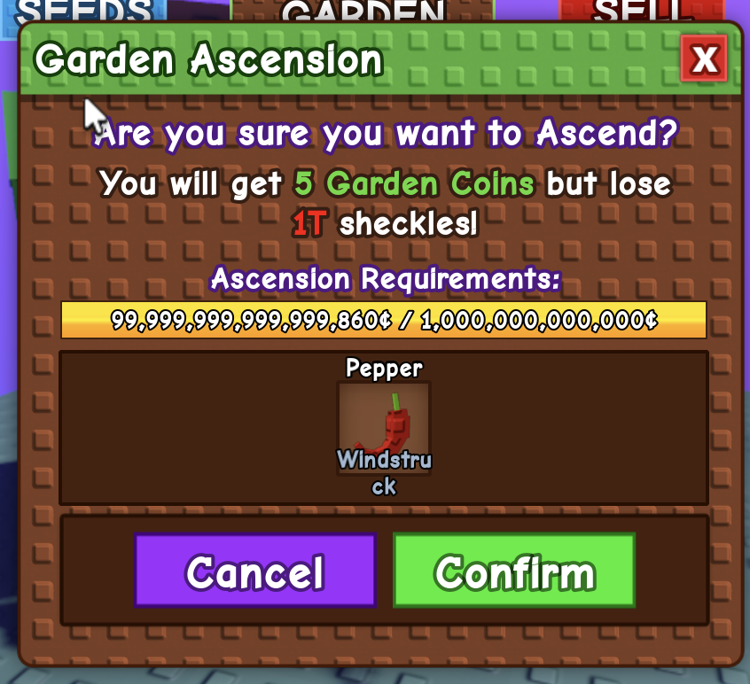GrowaGardenRblx's tweet photo. Easier Mutation + Easier Plants and only 1T Sheckles!
  
Should we release this today? https://t.co/afF3pJAiqq