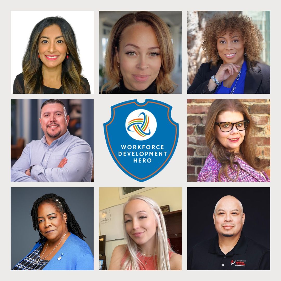 NAWDP's tweet image. Join NAWDP in celebrating more Workforce Heroes! These individuals are passionate about workforce development and making a positive impact. Visit NAWDP’s website to read more: nawdp.org/what-is-workfo… 
#WorkforceHero #WDM2025 #WorkforceDevelopmentMonth #WorkforceDevelopment