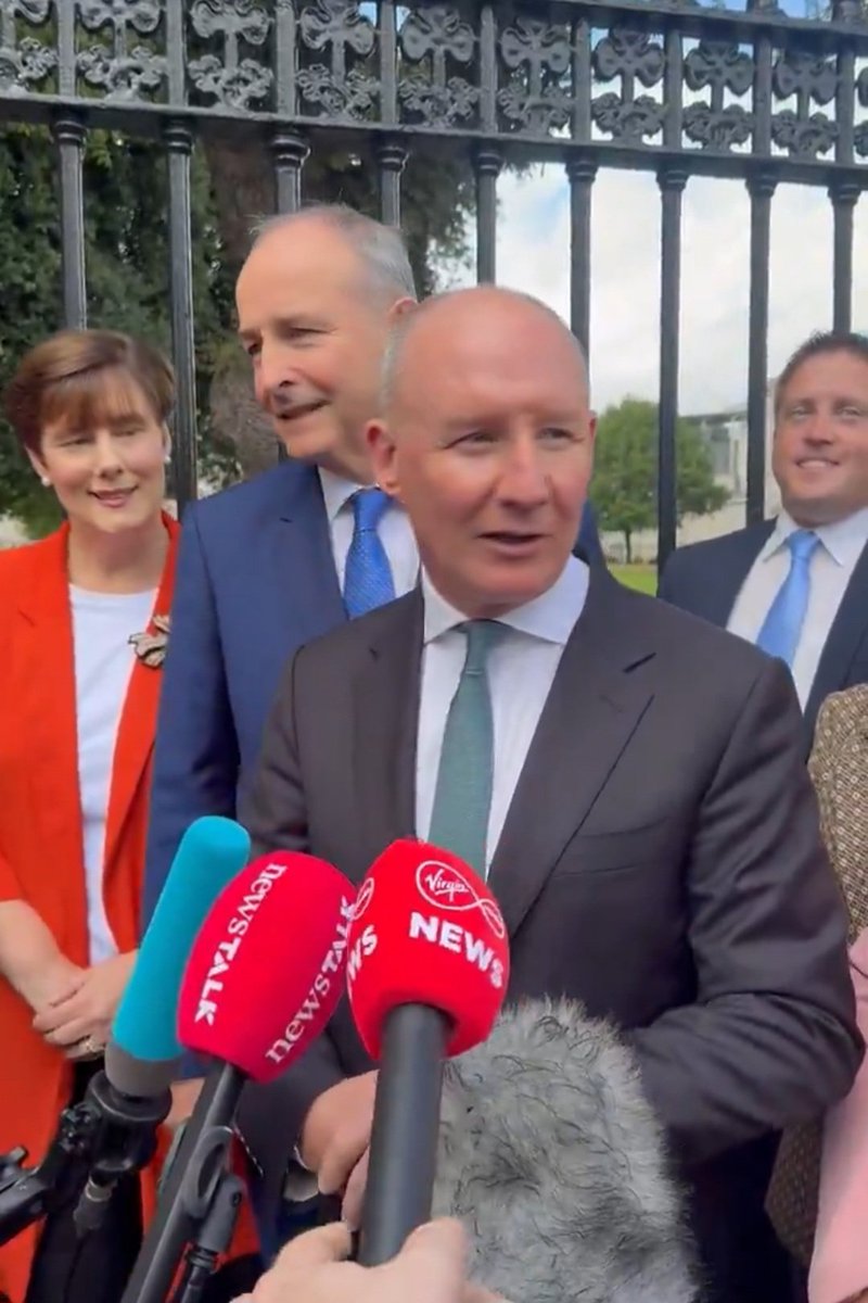 When you're voting for someone to be the President of Ireland ....look at who's standing behind them.

Jim Gavin is not the man for the job.