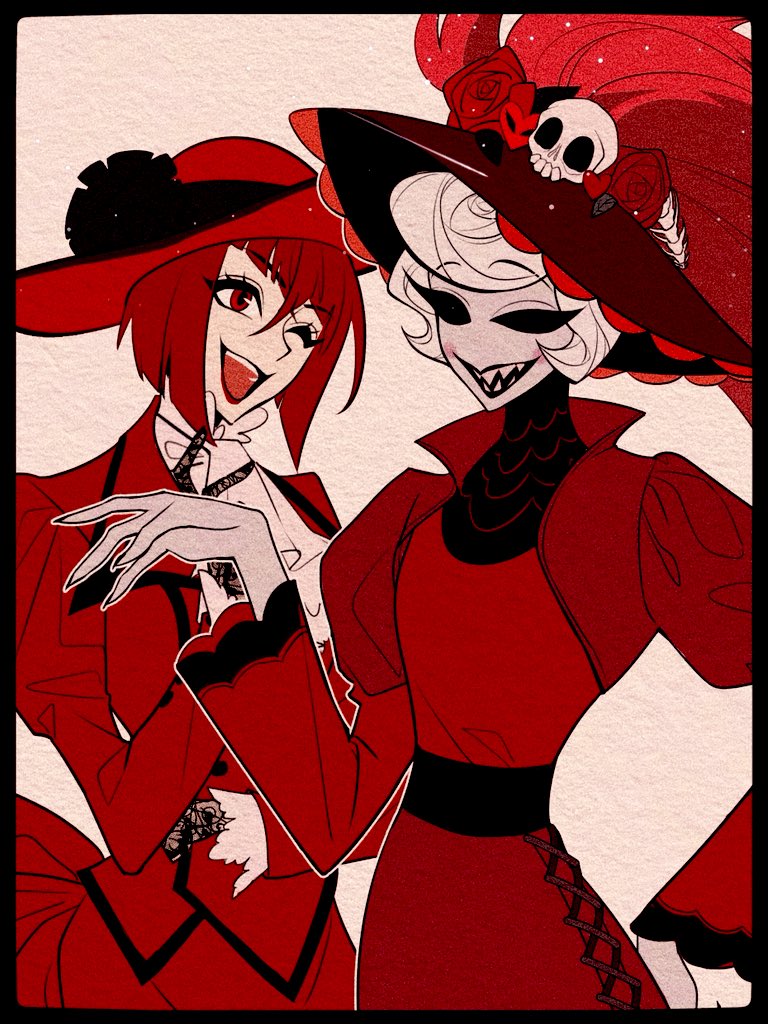 LiZheng0301's tweet photo. ⚠️Crossover

Black butler &amp; Hazbin hotel

🩸🌹 https://t.co/h8gEnCs9My
