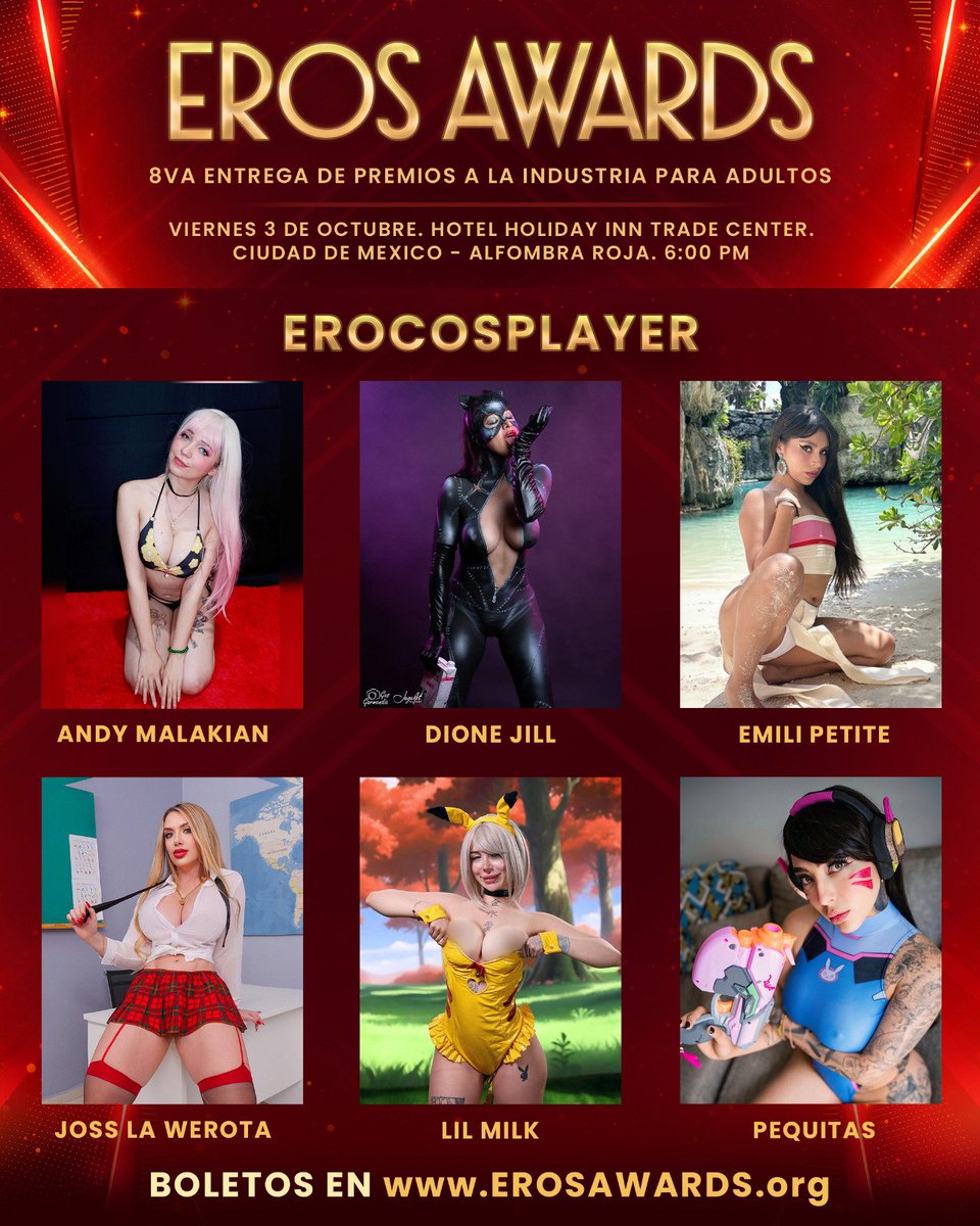 Vota por tu EROCOSPLAYER favorita!

🔸MENCIONA A TU FAVORITA, CADA MENCIÓN ES UN VOTO 🗳️

⚠️(Solo se tomarán en cuenta una mención por usuario)