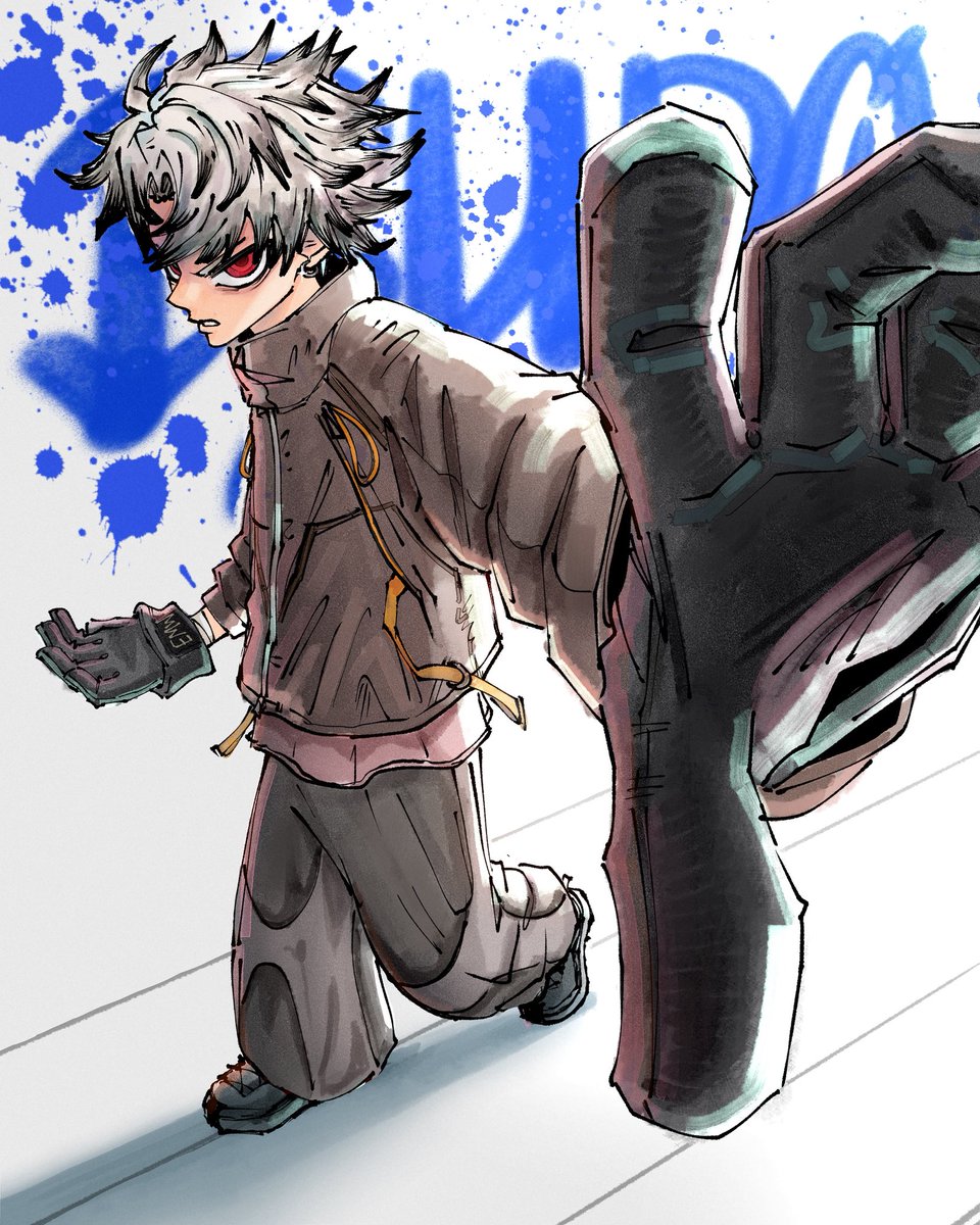 Lil trash boy #rudo #GACHIAKUTA