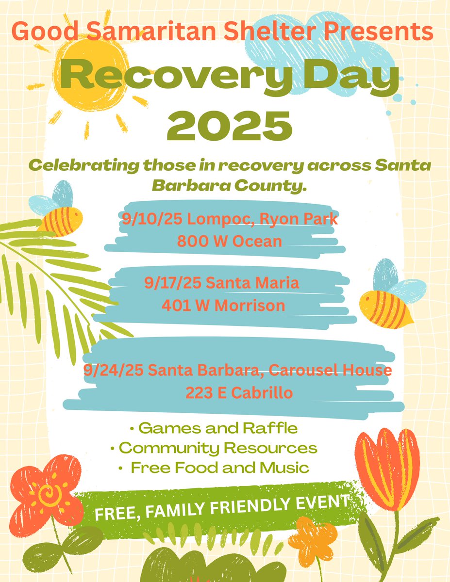 Happy Recovery Month! 🌟 Join us at county-wide events all month long—you can count on seeing CADA there! 💙 Big thanks to Good Samaritan Shelter for bringing our community together in celebration of recovery. 💪✨ #RecoveryMonth #CADA #CommunityEvent