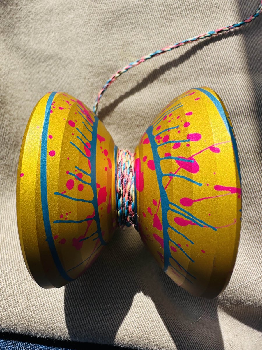 monkeyfingeryo's tweet image. What string would you throw on this? Pic shared by #MonkeyfingeRDesign Zoo Member dkbowers3 #MFD #yoyo