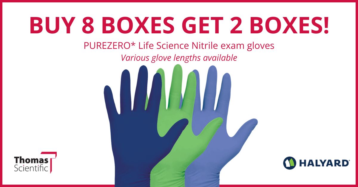 You can take comfort in the protection of PUREZERO* Life Science Gloves thanks to our Barrier Protection, Sustainability, and Supply Reliability. Don’t miss this limited time promotion! ow.ly/2ZKq50WLwNt