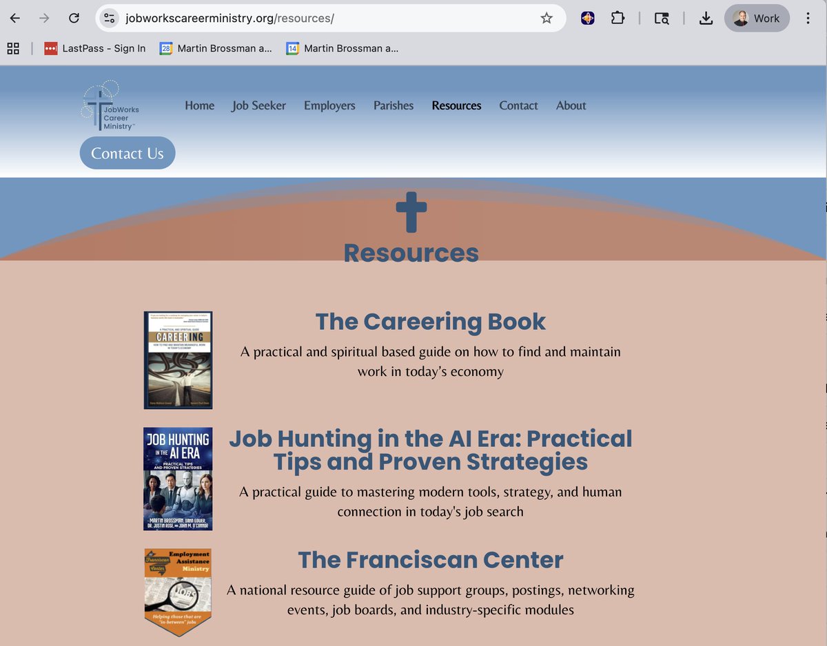 martinbrossman's tweet image. Big thanks to Dana Gower MBA CCP® and Job Works Career Ministry ( jobworkscareerministry.org/resources/ ) for posting our book. Job Hunting in the AI Era. Know someone looking for a Job, buy them the book &quot;Job Hunting in the AI Era&quot;: a.co/d/7cdryuu

#MartinBrossman #JobHunting