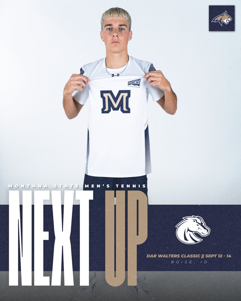 msumenstennis's tweet image. Next Up Boise. Here we come 😤

🏆 Dar Walters Classic
📍Boise, ID
📆 Sept 12th - 14th
🏠 Appleton Tennis Center

#BobcatTennis x #BobcatBuilt
