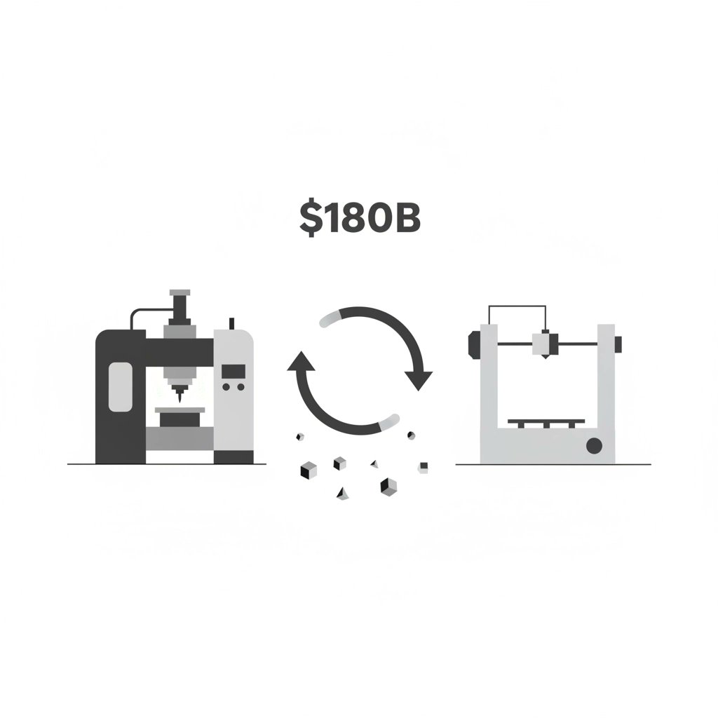 SicamCorp's tweet image. $180B injection molding boom opens 3D printing doors. Engineers get speed + precision + complexity with additive manufacturing to bridge the gap. #prototypes to #production  sicam.com