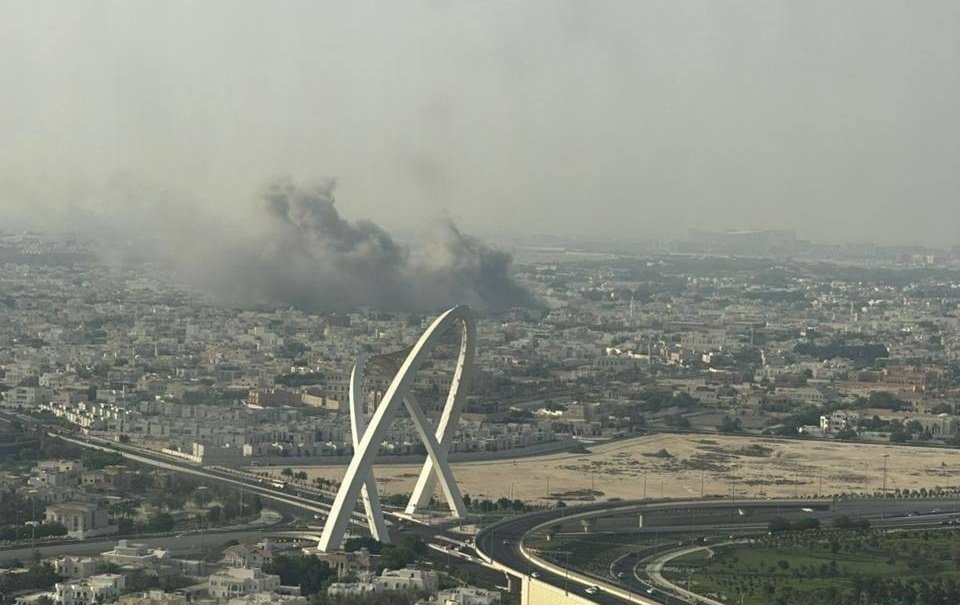 NMikdat70226's tweet photo. BREAKING:

Israeli strikes on Doha, the capital of Qatar, targeted Hamas leaders.

Gate more news: https://t.co/YUEo8NVKN7

Gate live news update: https://t.co/YUEo8NVKN7

#Qatar #Doha #Hamas #journalist #IsraelTerroristState https://t.co/VECRItrgYb