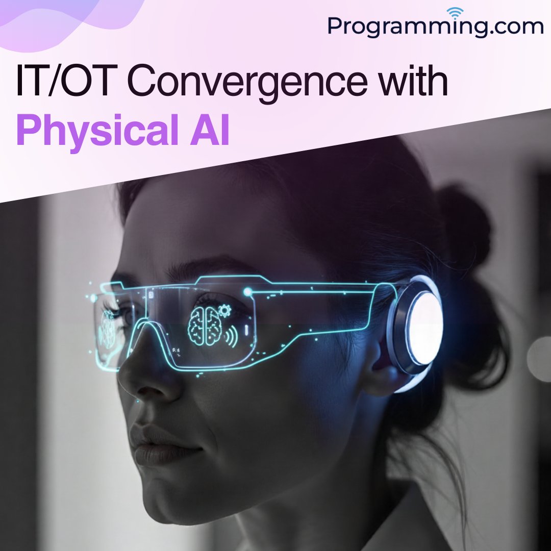 ProgrammingCom's tweet image. 𝗨𝗻𝗹𝗼𝗰𝗸 𝗦𝗺𝗮𝗿𝘁𝗲𝗿 𝗢𝗽𝗲𝗿𝗮𝘁𝗶𝗼𝗻𝘀 ⚙️

Physical AI is transforming industries with real-time insights and seamless human-machine collaboration.

Let’s build the future of connected systems. ➡ programming.com/artificial-int…

#ArtificialIntelligence #IoT #PhysicalAI