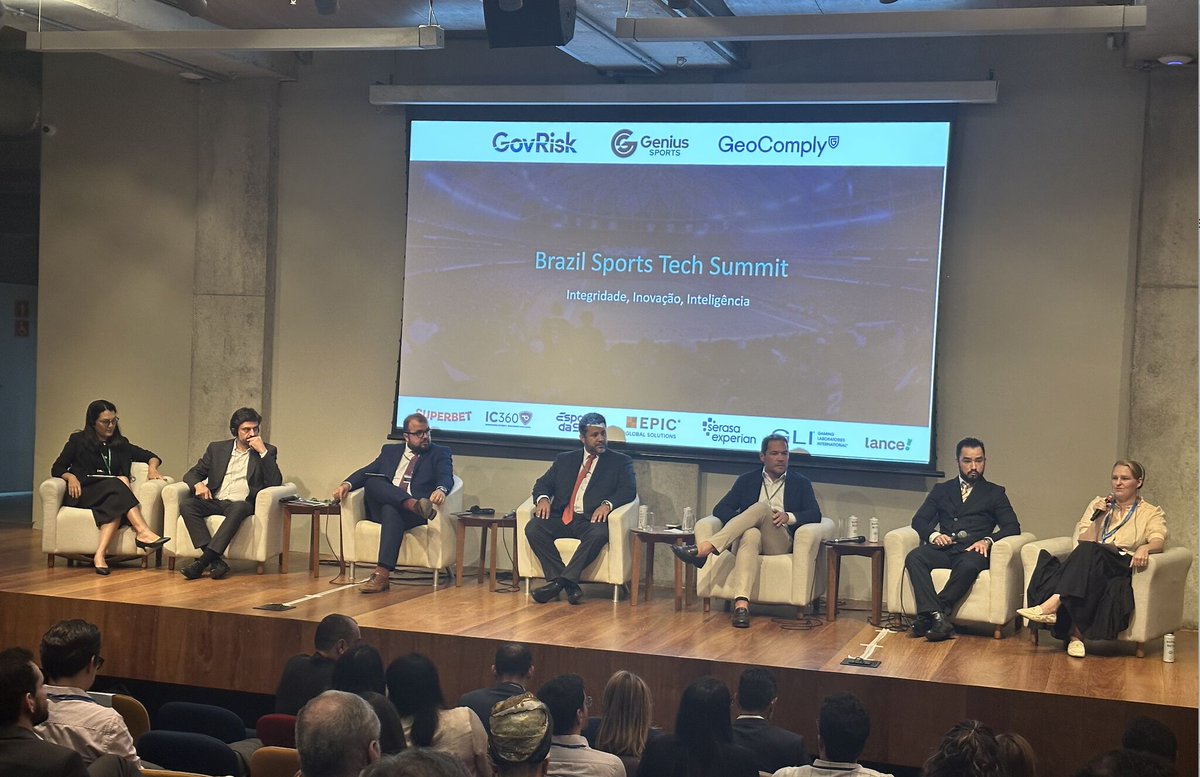 It's vital for us to be at the table. IC360's Thiago represented our team at the Brazilian Sports Tech Summit to tackle critical issues like industry integrity and match-fixing. We're committed to a safe and fair market for all.