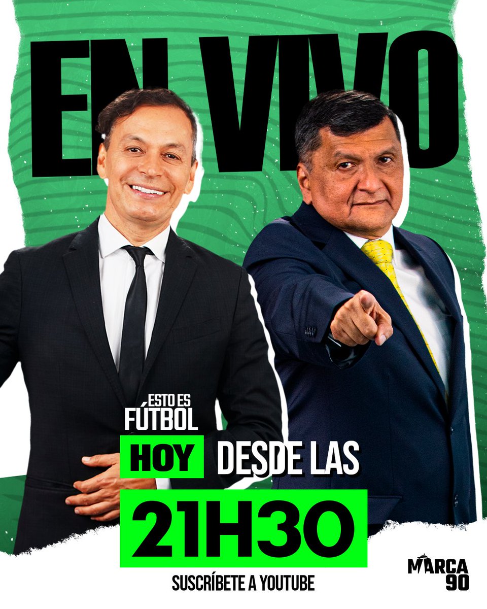🥁Atencióóóóón🥁

Se vienen las autoridades del deporte con análisis y novedades del la Tri 🇪🇨

No te pierdas desde las 21h30 ⏰

▶️ youtube.com/live/1VN7lzpvI…

#Marca90ec