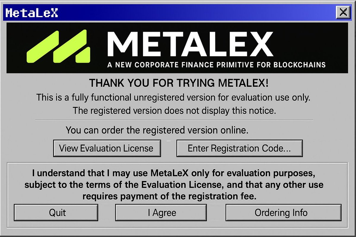 MetaLeX - making ORGs cyBernetic (@metalex_labs) on Twitter photo 