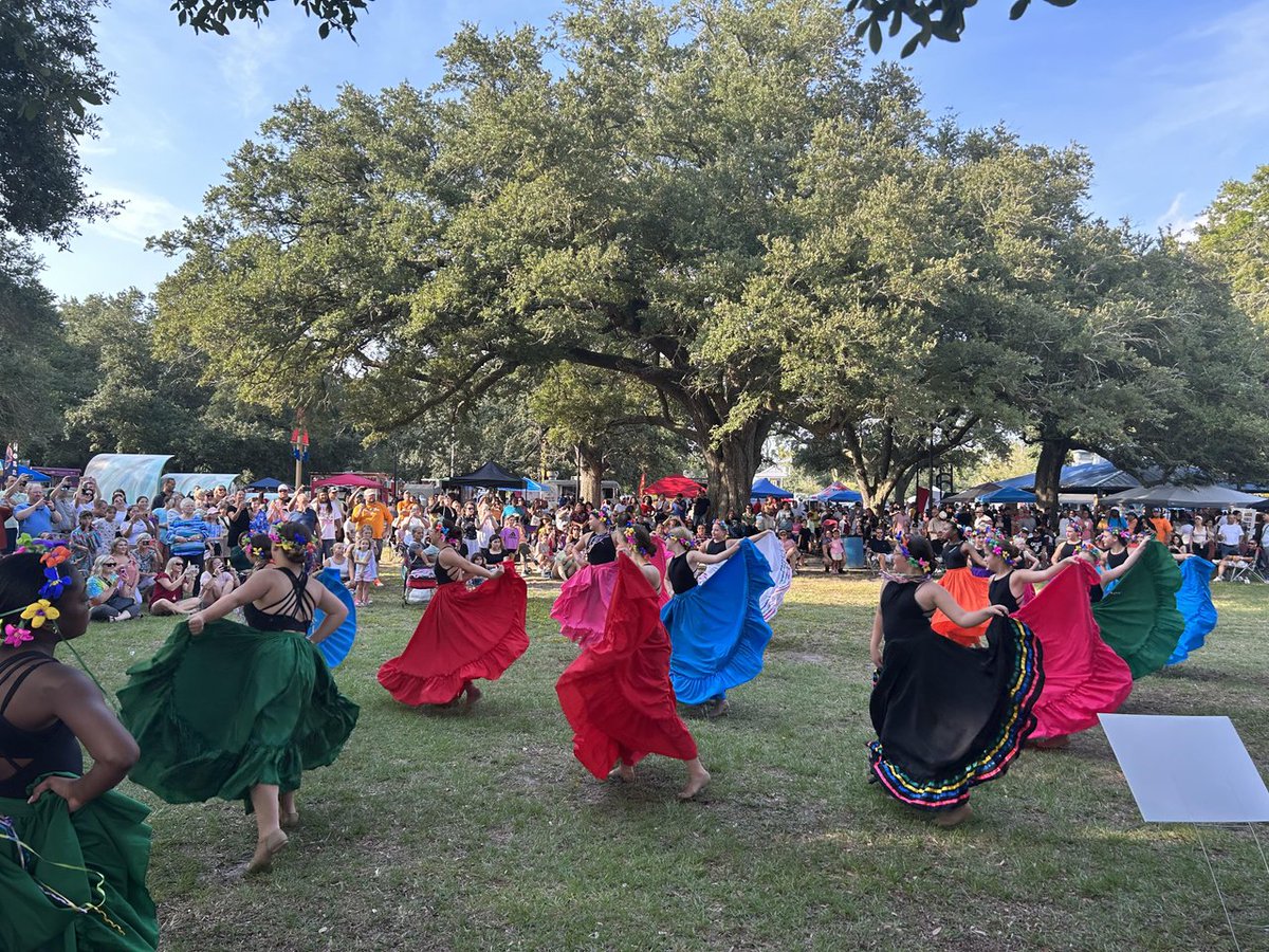 Celebrate culture, music, and community at Festival Hispano! 💃🏼 Experience the vibrant traditions, delicious food, and lively performances that make this event a #CoastaMississippi favorite! 

📌 September 20
📌 7 pm
📌 Main Street Pascagoula

More info: bit.ly/489nw7o
