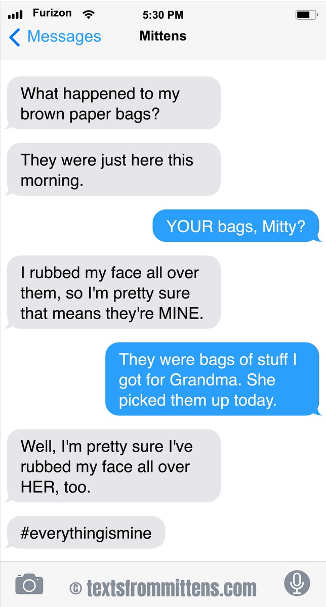 Texts from Mittens:  Face                        
Order books and calendars anywhere you buy them! (also, there's a link in bio) Texts from Mittens, copyright 2013-2025  #textsfrommittens