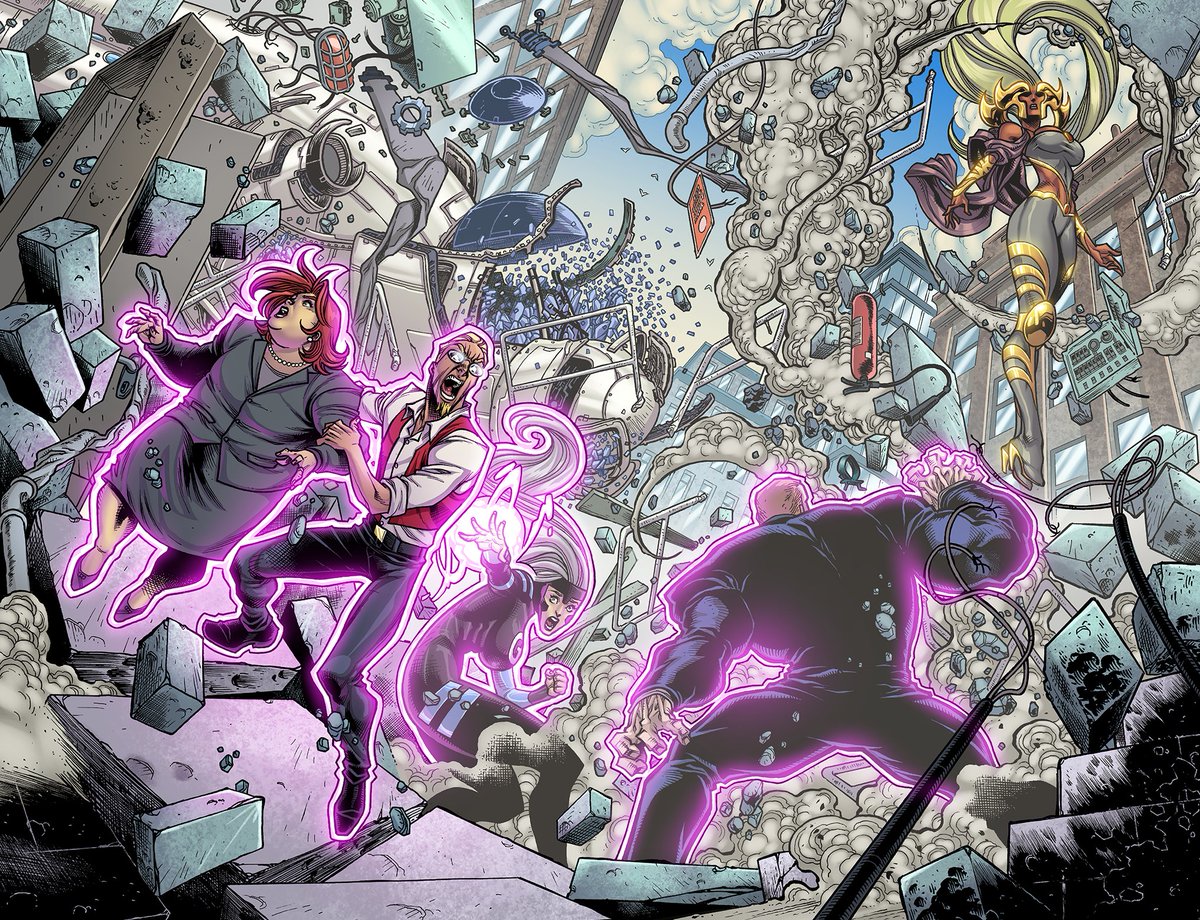 PERFECT 10 issue 6 concludes the spectacular award winning tale of the adventures of Ten, an artificial assassin who finds herself a pawn in a war between two factions of superpowered beings! Grab your copy of issue 6 and/or the 192 page Perfection Collection, combining all