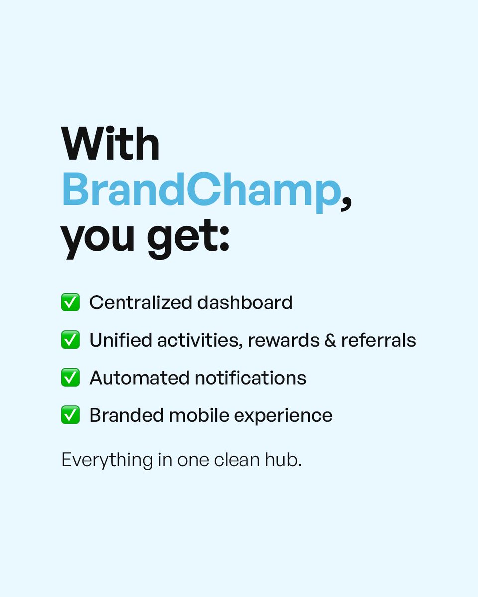 brandchamphq's tweet photo. Let’s be honest:
If your ambassador program lives in 5 tools and a spreadsheet…
You’re not running it. You’re *surviving* it.

BrandChamp replaces the mess with a single, flexible platform.

📉 Less chaos.
📈 More engagement. https://t.co/fUuCNmNoYx