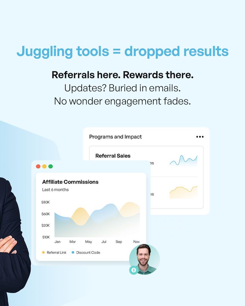 brandchamphq's tweet photo. Let’s be honest:
If your ambassador program lives in 5 tools and a spreadsheet…
You’re not running it. You’re *surviving* it.

BrandChamp replaces the mess with a single, flexible platform.

📉 Less chaos.
📈 More engagement. https://t.co/fUuCNmNoYx