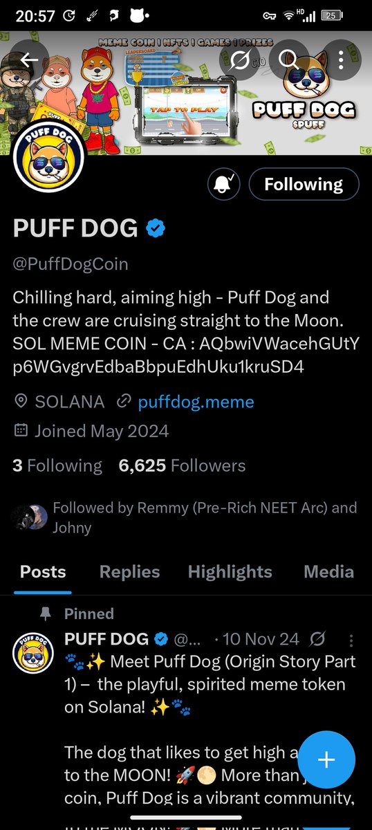 ParvinD50109583's tweet photo. @andikadikun @PuffDogCoin https://t.co/L3VI3s7rAs