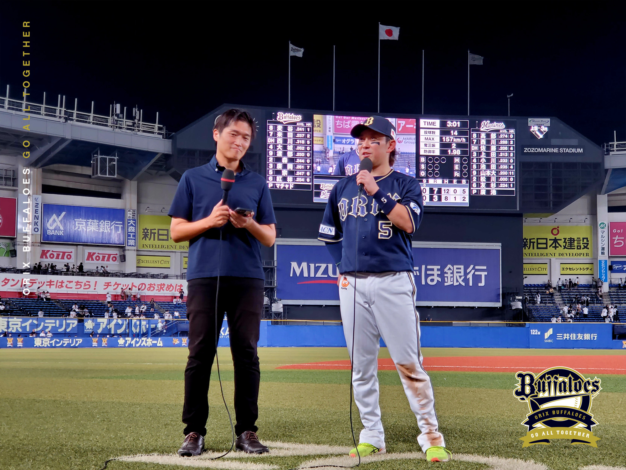 asics NPB公認バット　オリックス・バファローズ 西野真弘実打バット asics NPB公認バット オリックス・バファローズ 西野真弘実打