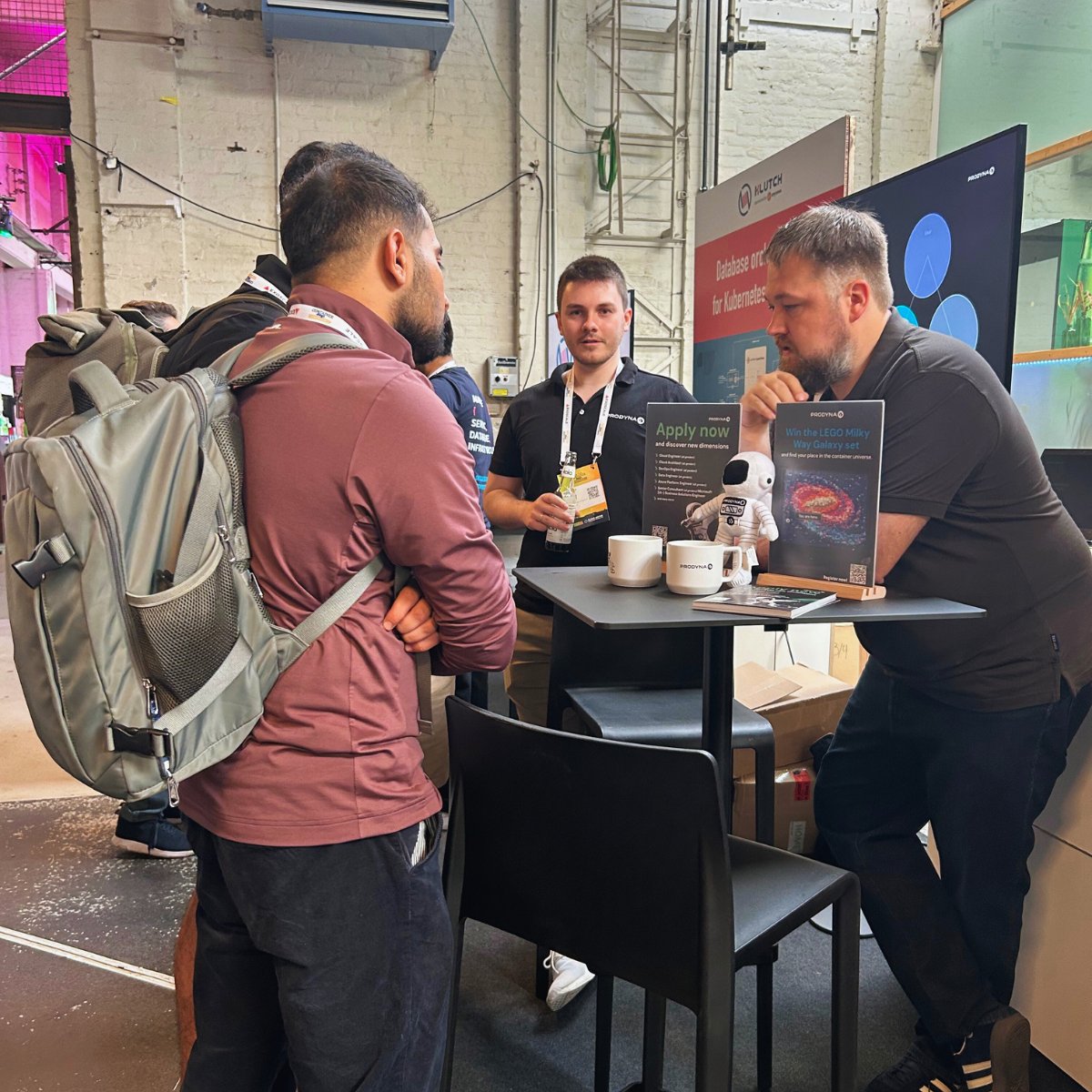 Today we were at ContainerDays 2025 in Hamburg, where our Matthias Hauber shared valuable insights in his talk on „Ensuring High Availability with Global Load Balancing in Kubernetes“.
Thanks to everyone who stopped by!

#ContainerDays #CloudNative #Kubernetes #PRODYNA