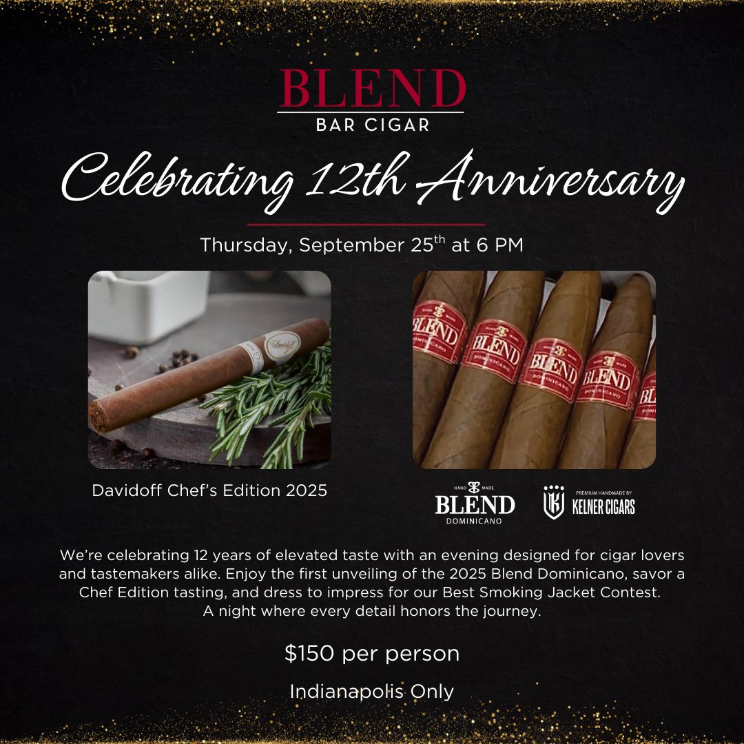 BLEND Bar Cigar tweet media