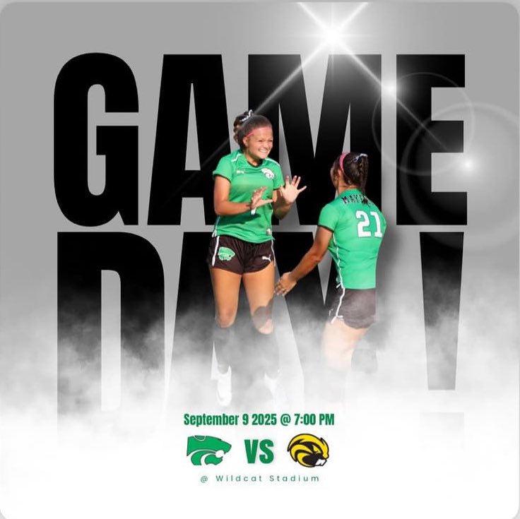MayfieldSpirit's tweet photo. ⚽️CONFERENCE GAME DAY⚽️
Big day for the lassies as they take on Riverside TONIGHT 7PM at the Wildcat Stadium🔥🔥
BEAVERS DOWN 👎🦫❌
#LETSGOLASSIES💚💚 https://t.co/udgOOWrRI9