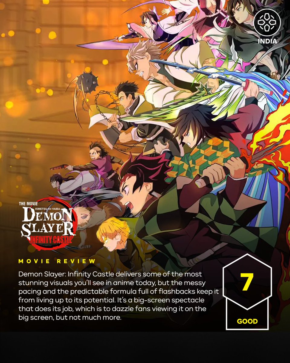 The Demon Slayer Corps are ready for the ultimate showdown, and so are we. The new film, Infinity Castle, kicks off the highly anticipated trilogy that will conclude the iconic series.

#DemonSlayerInfinityCastle #kimetsunoyaiba #ufotable #anime #ignindia